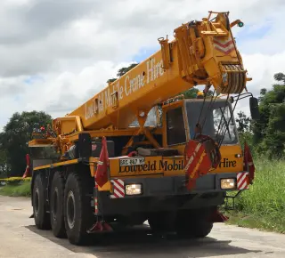 Picture of the Liebherr LTM 1035 all-terrain crane